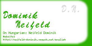 dominik neifeld business card